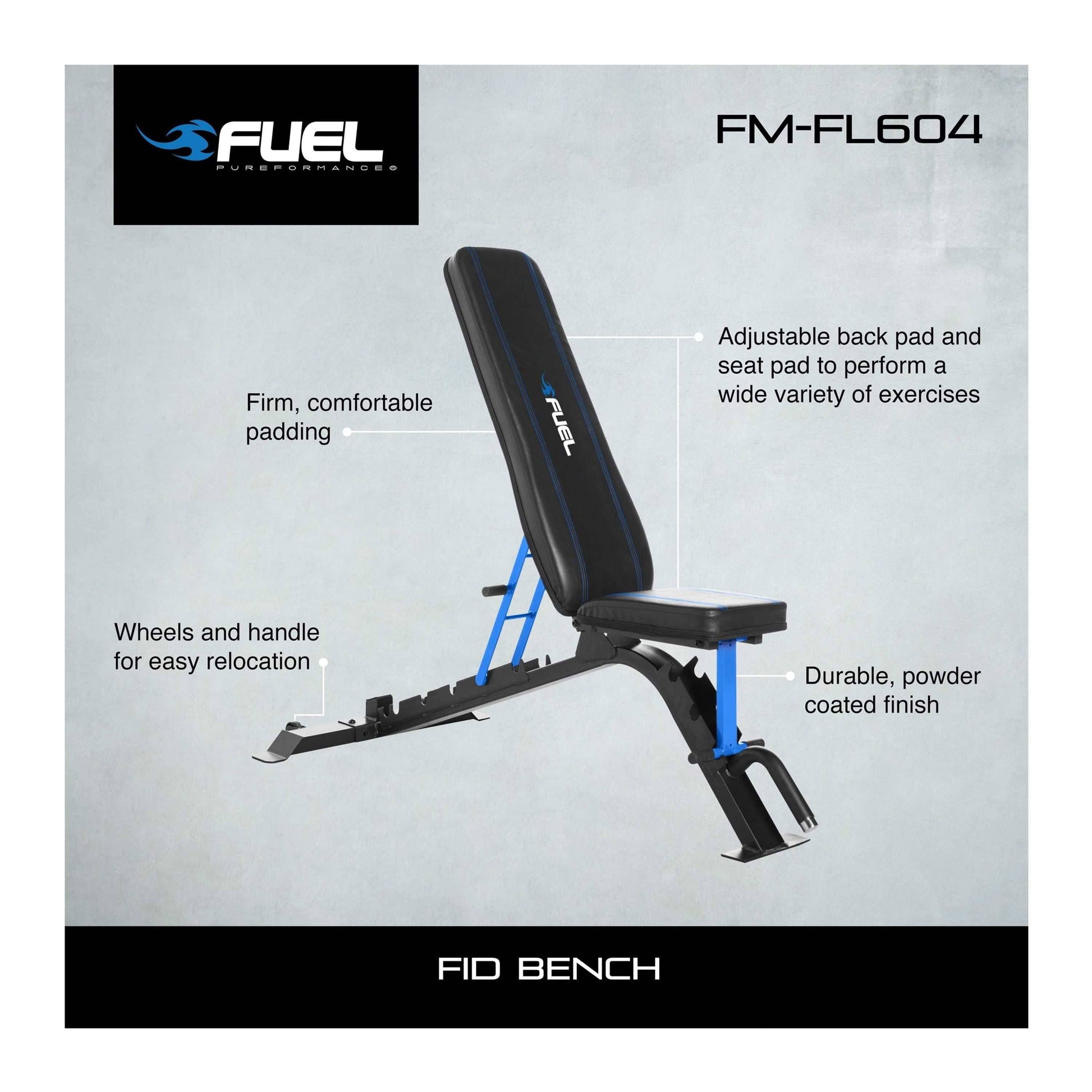 Adjustable Weight Bench with 500Lb Capacity for Flat, Incline, and Decline Workouts -