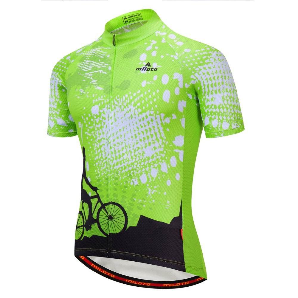 Men's Cycling Wear Mountain Road Bike Wear Short Jacket Breathable And Quick-Drying Summer Short Sleeves
