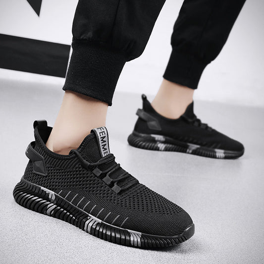 Men's Mesh Sneakers - Breathable & Lightweight Running Shoes