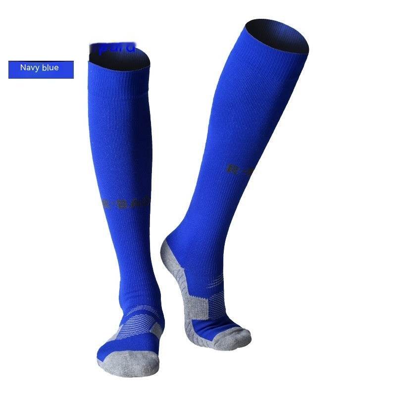 Towel Bottom Long Soccer Socks – Ankle Support & Calf Protection - HOPE Athlete Apparel & Wellness 