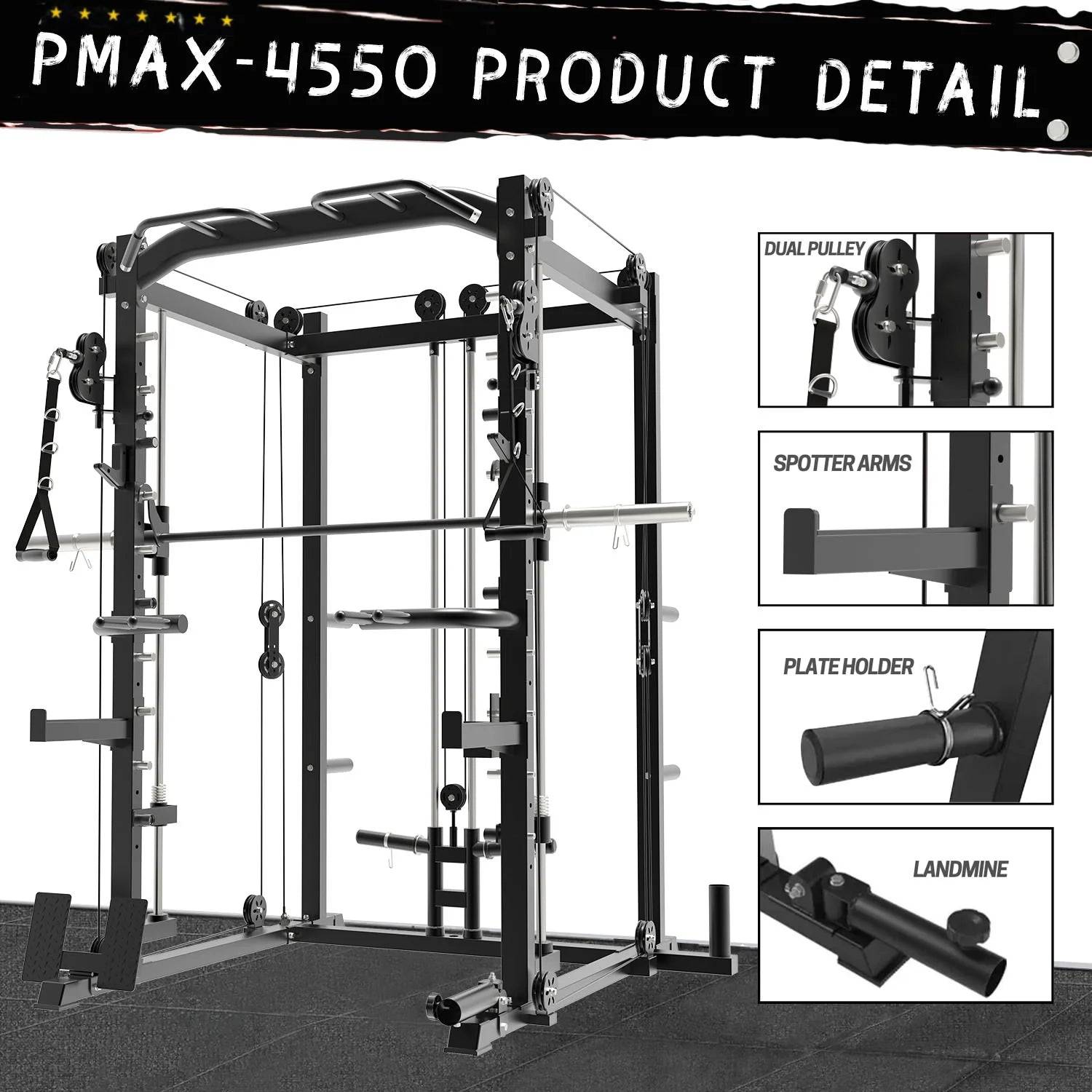 Multi Functional Trainer Smith Machine for Versatile Strength Training -