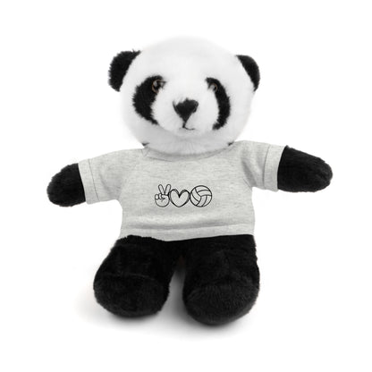 Cute Volleyball Teddy Bear with Tee, Stuffed Animal Gift