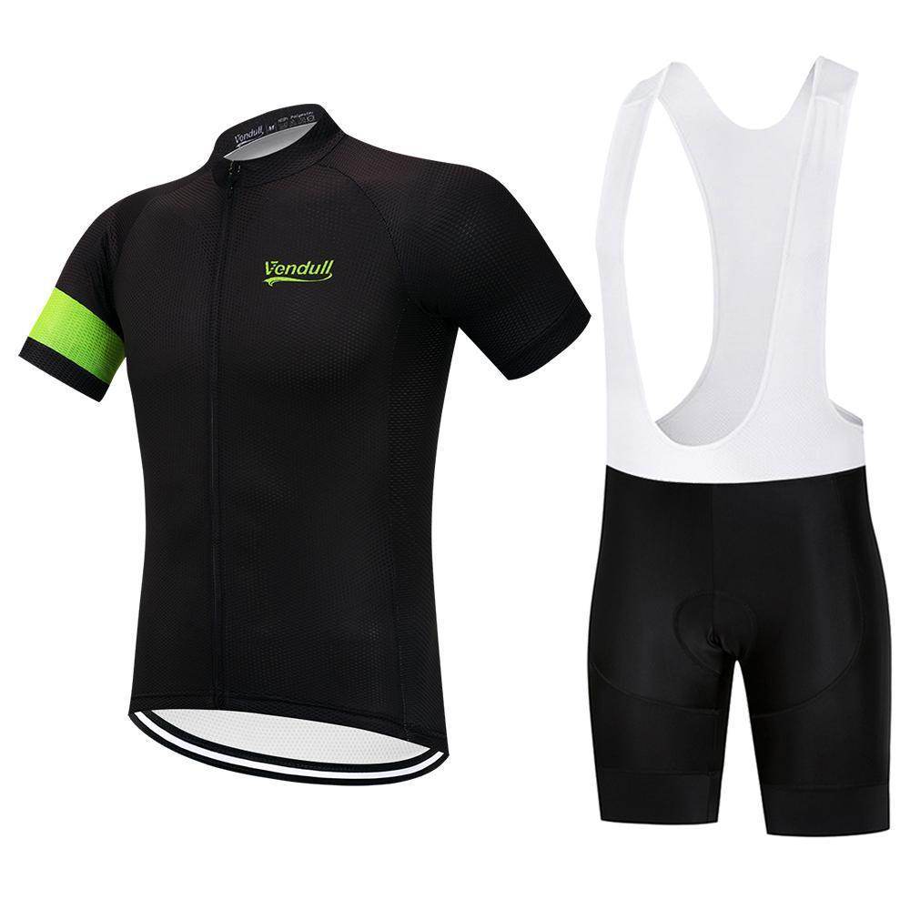 Men's Cycling Set - Green Sleek