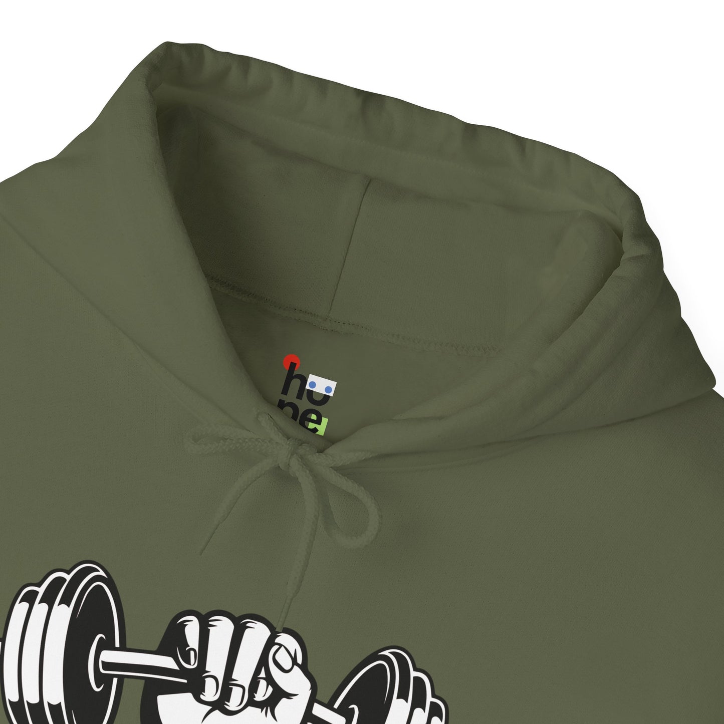 Weightlifting Graphic Hoodie | Sporty Active Wear for Gym Goers & Fitness Teams