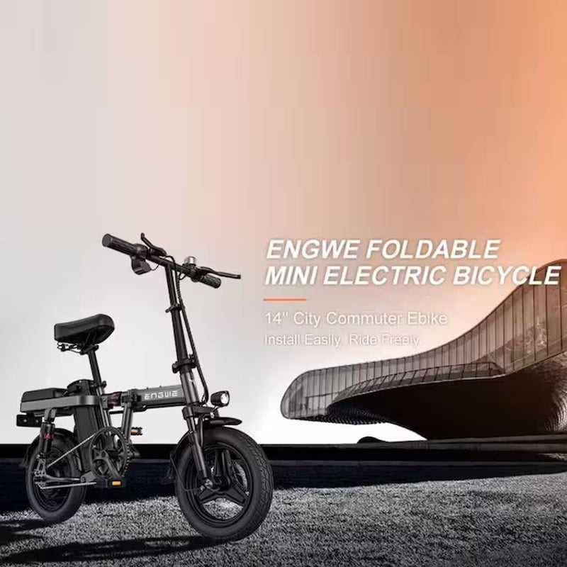 16-In Adult Unisex E-Bike