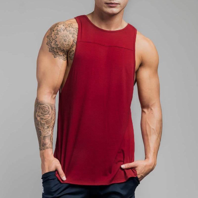 Men's Sports Vest - Cotton Bodybuilding Fitness Tee - HOPE Athlete Apparel and Wellness