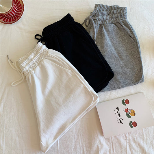 High-Waist Athletic Shorts for Women/Men - Comfortable & Supportive