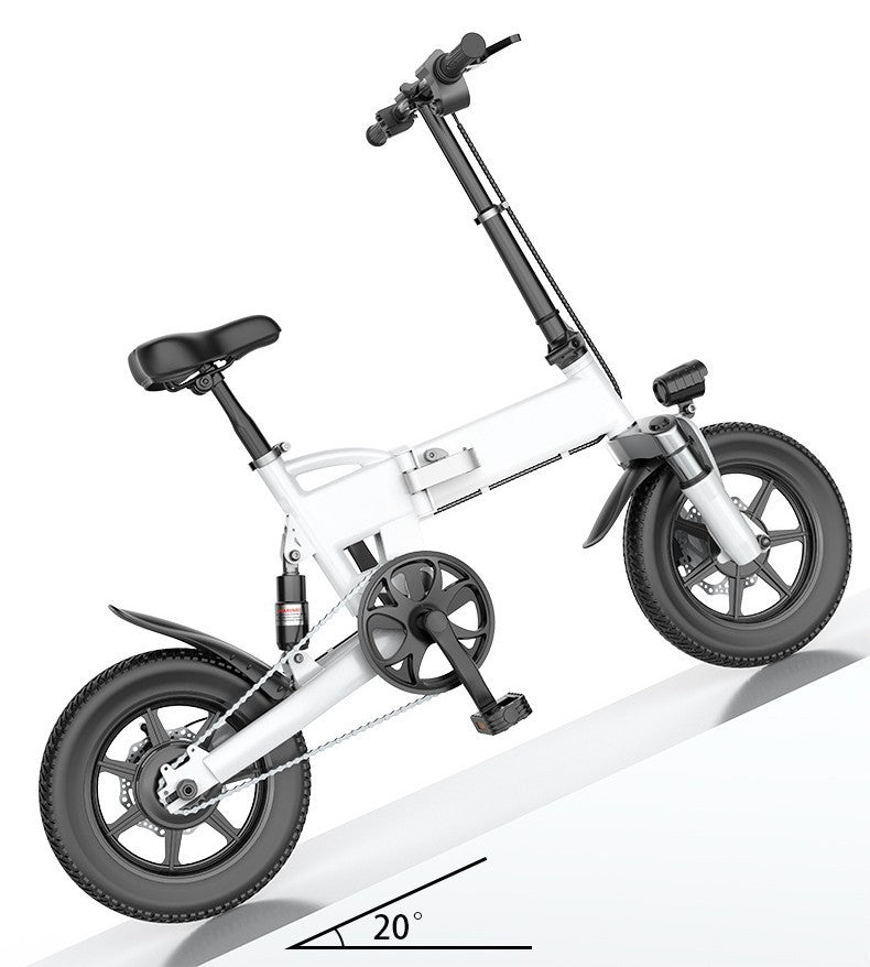 14 Inch Electric Bicycle - Folding E-Bike with 250W Motor - HOPE Athlete Apparel and Wellness