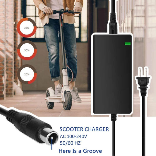 42V 1.7A Battery Charger For ES4 E22 ES1L Electric Scooter