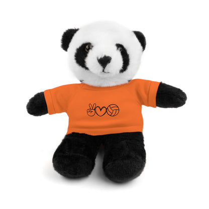 Cute Volleyball Teddy Bear with Tee, Stuffed Animal Gift