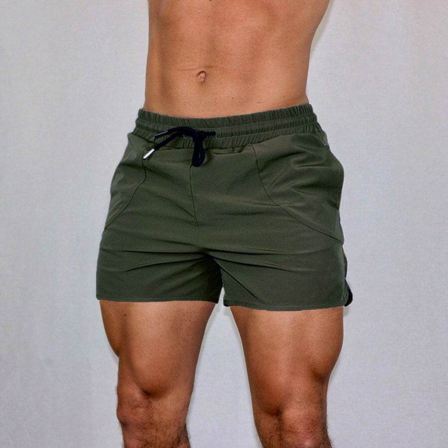 Workout Shorts Men's Quick-drying Breathable - Mid Waist Polyester - HOPE Athlete Apparel & Wellness 