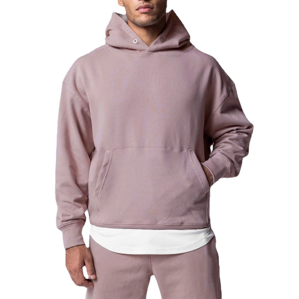 Men's Thick Cotton Hoodies Training Sets Casual Sports Kits Pullover Hooded Top With Pants Sweatshirts Gym Running Tracksuits - HOPE Athlete Apparel and Wellness