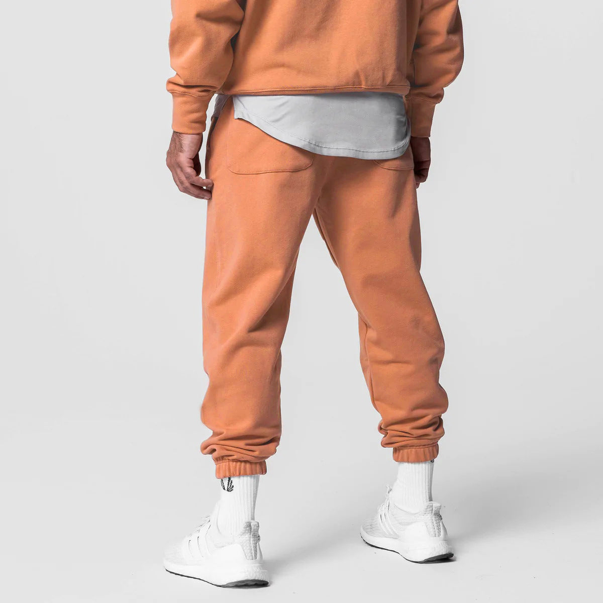 Men's Thick Cotton Hoodies Training Sets Casual Sports Kits Pullover Hooded Top With Pants Sweatshirts Gym Running Tracksuits - HOPE Athlete Apparel and Wellness