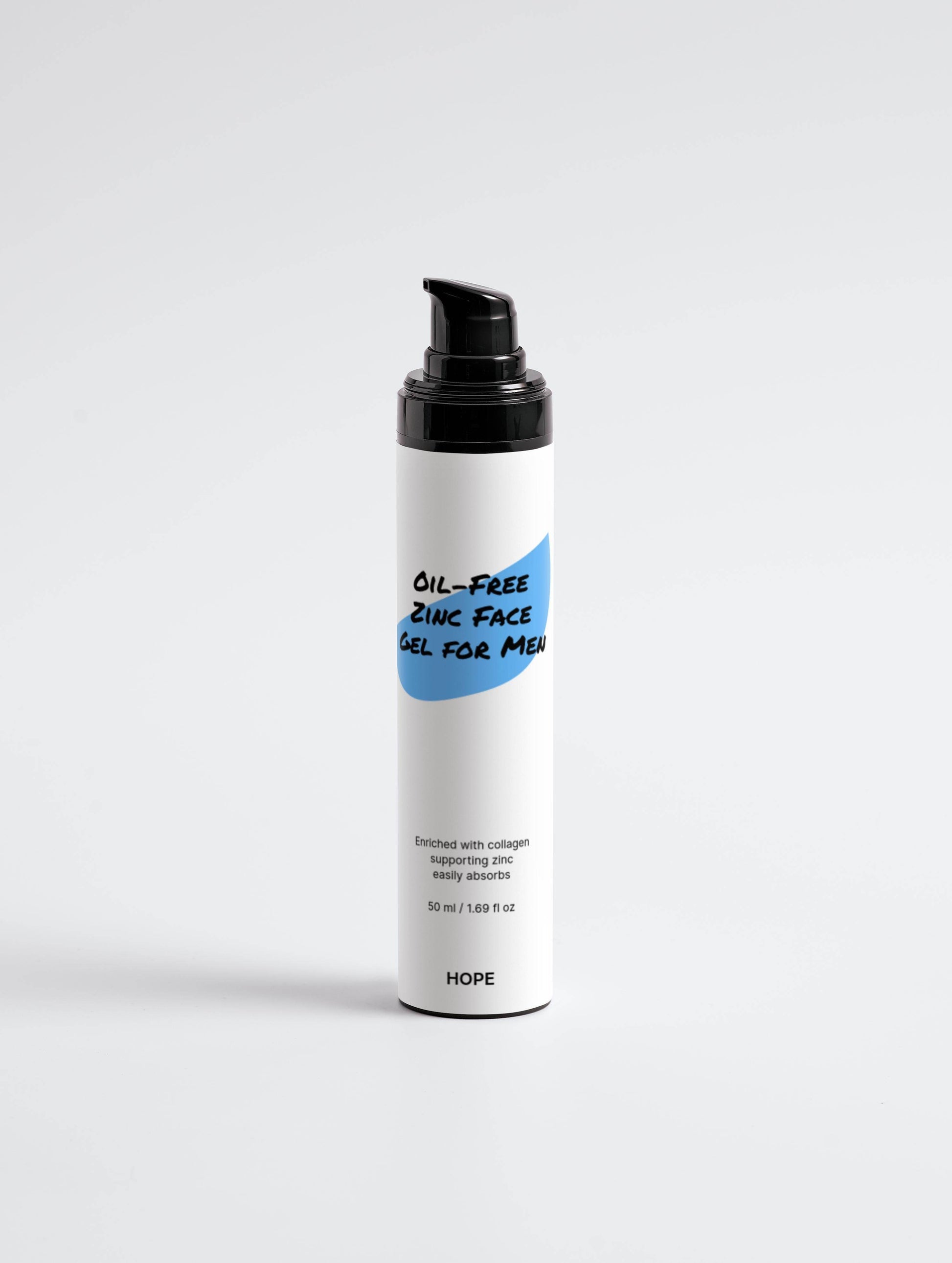 Oil-Free Zinc Face Gel for Men - Nourish and Protect Your Skin -