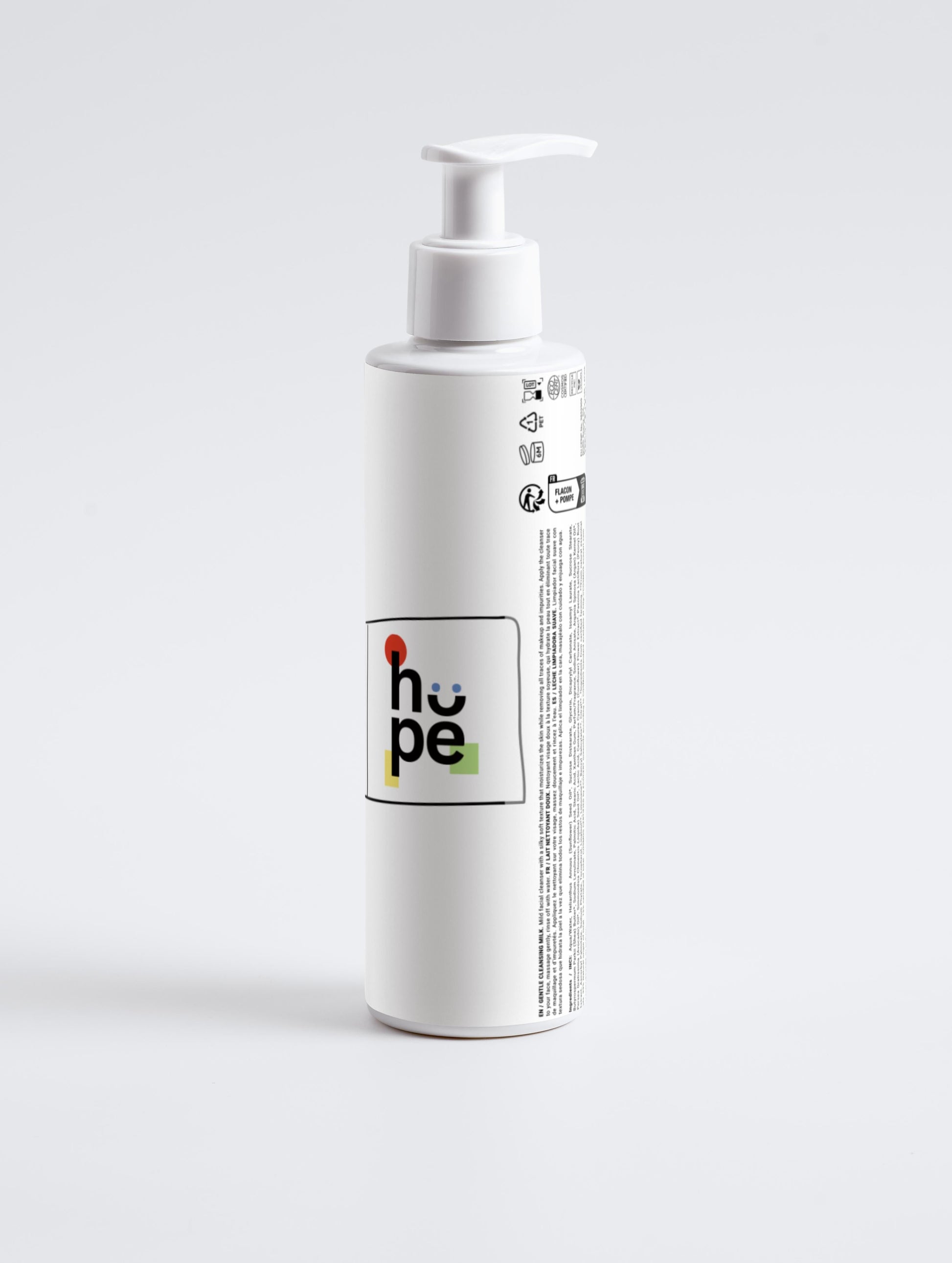 Gentle Cleansing Milk for Sensitive Skin - Soothing Makeup Remover and Everyday Cleanser -
