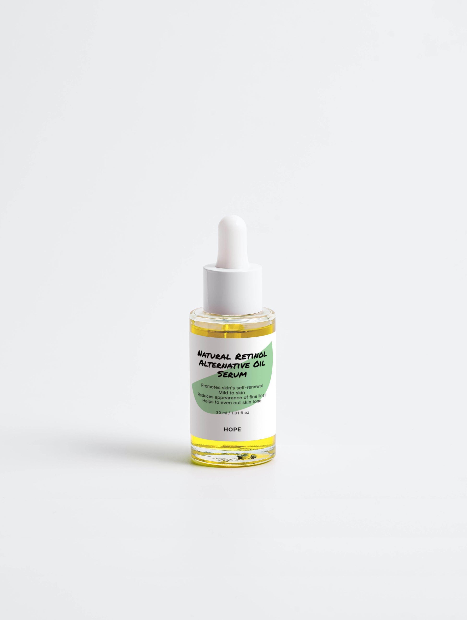 Natural Retinol Alternative Oil Serum for Youthful Skin and Radiant Glow -