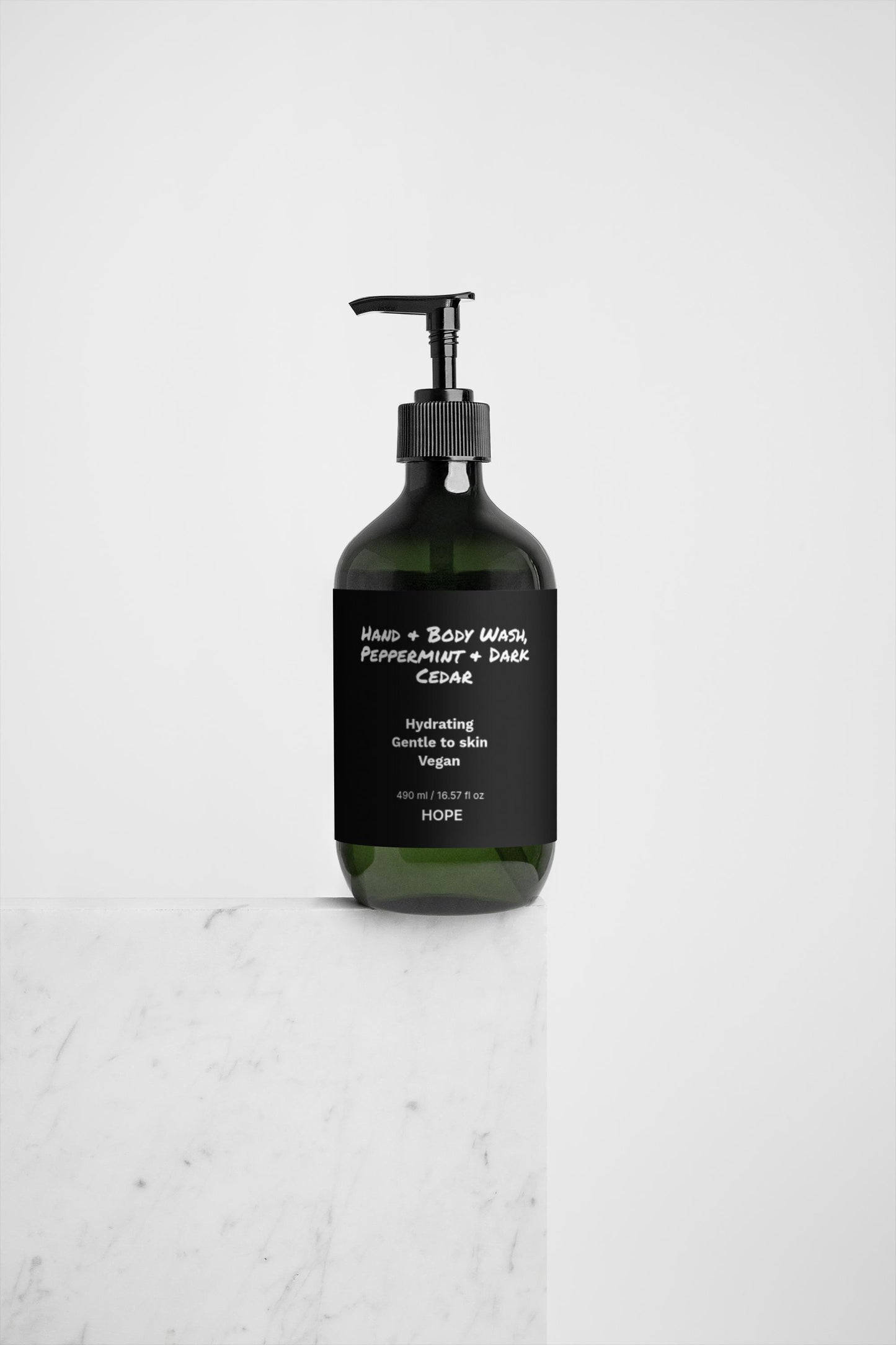 Hand and Body Wash Peppermint Cedar - 490 ml / 16.57 fl oz