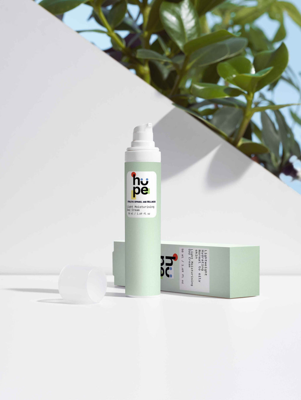 Light Moisturizing Day Cream 50 ml / 1.69 fl oz - Hydrating Daily Moisturizer - HOPE Athlete Apparel & Wellness 