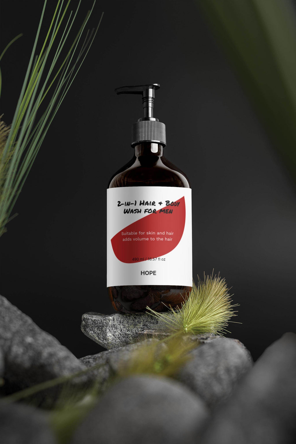 Men's 2-in-1 Hair and Body Wash | Refreshing Cleanse | 16.57 fl oz