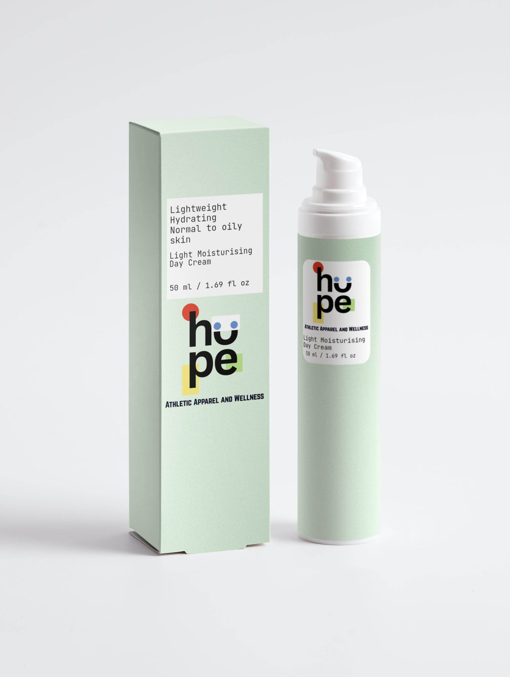 Light Moisturizing Day Cream 50 ml / 1.69 fl oz - Hydrating Daily Moisturizer - HOPE Athlete Apparel & Wellness 