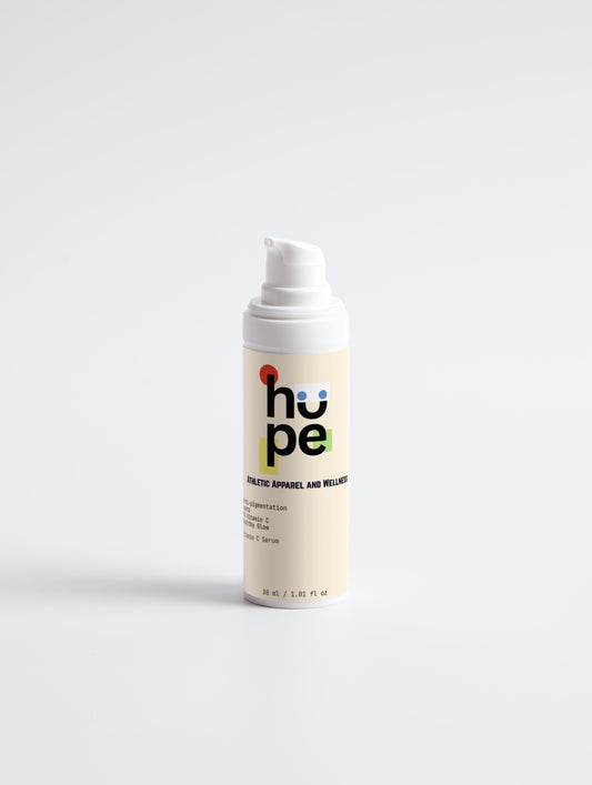 Vitamin C Serum bottle, 30 ml / 1.01 fl oz, for nourishing and brightening skin on-the-go. Front