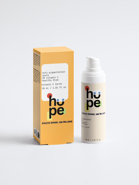 Front box of Vitamin C Serum, 30 ml / 1.01 fl oz, showcasing product packaging and label details.