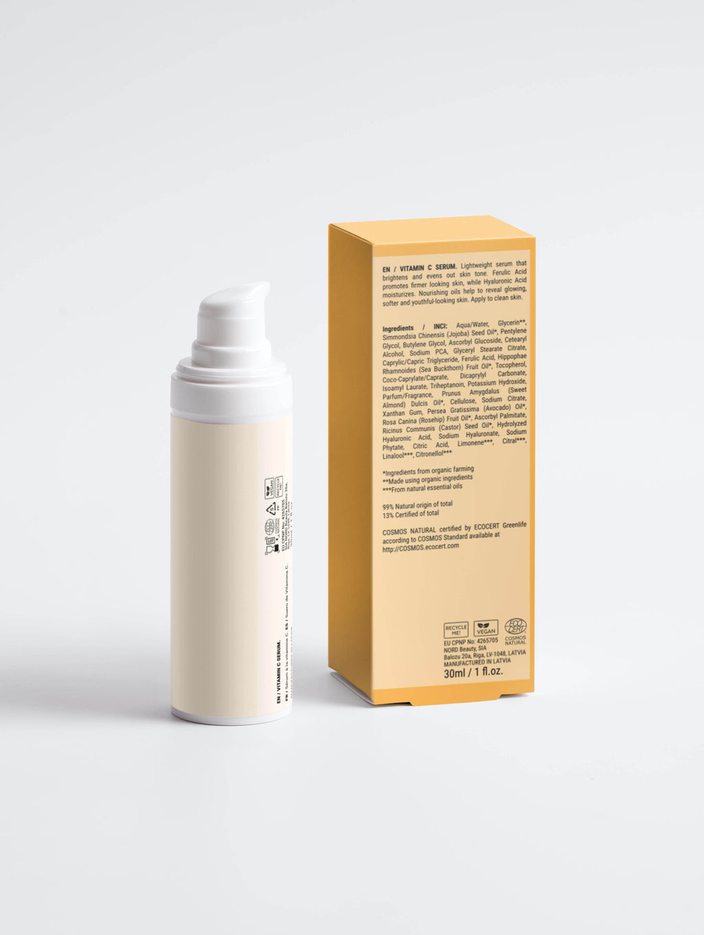 Vitamin C Serum for Glowing Skin - 30ml Nourish on-the-Go - HOPE Athlete Apparel & Wellness 