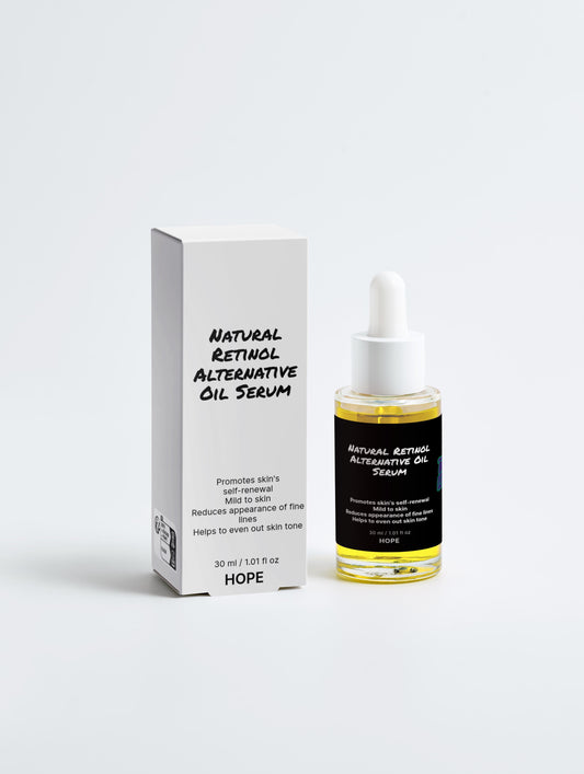 Natural Retinol Alternative Oil Serum for Youthful Skin and Radiant Glow
