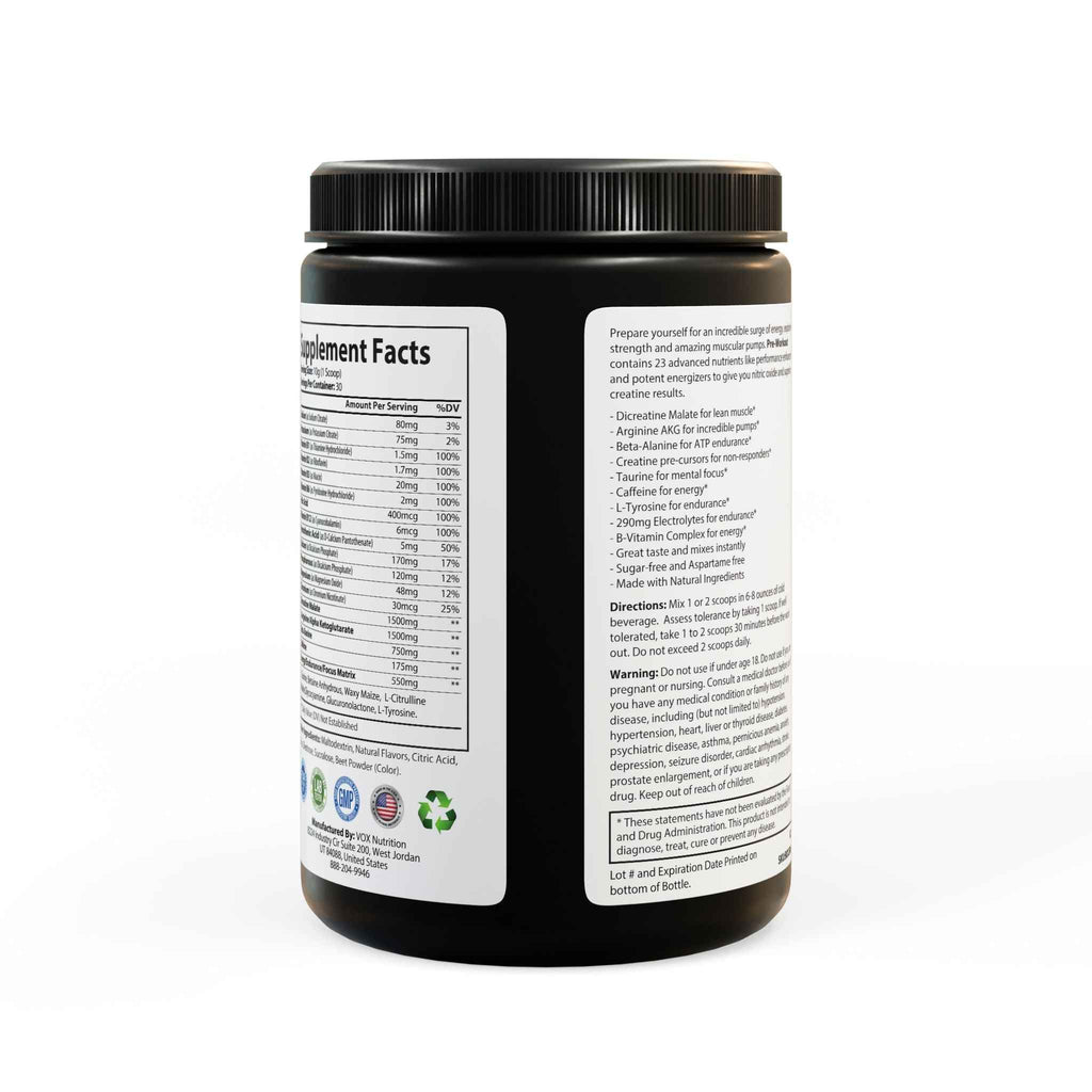 Watermelon Pre-Workout Supplement 300g | Enhance Fitness for Optimal Performance - HOPE Athlete Apparel and Wellness
