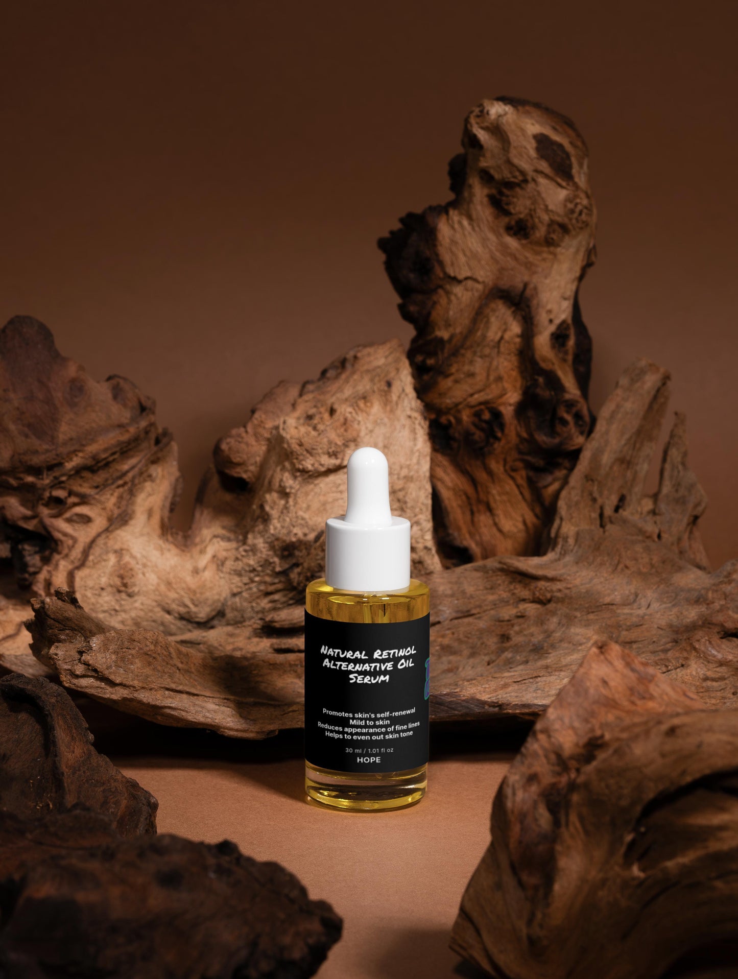 Natural Retinol Alternative Oil Serum for Youthful Skin and Radiant Glow