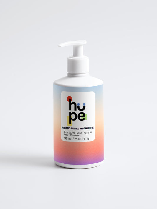 Sensitive Skin Cleanser | Gentle Face & Body Wash, 9.81 fl oz
