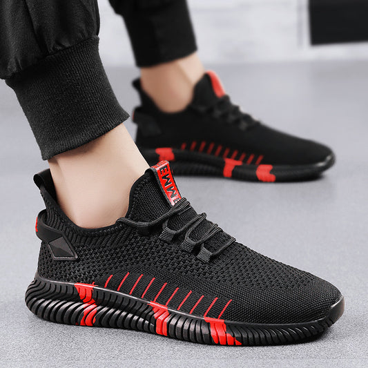 Men's Mesh Sneakers - Breathable & Lightweight Running Shoes
