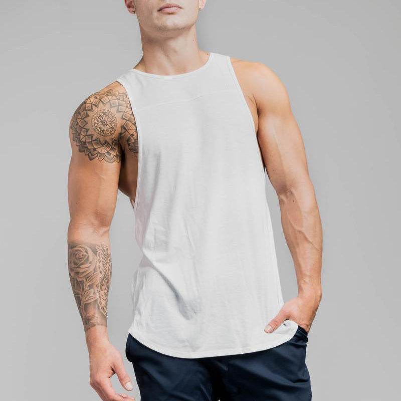 Men's Sports Vest - Cotton Bodybuilding Fitness Tee - HOPE Athlete Apparel and Wellness