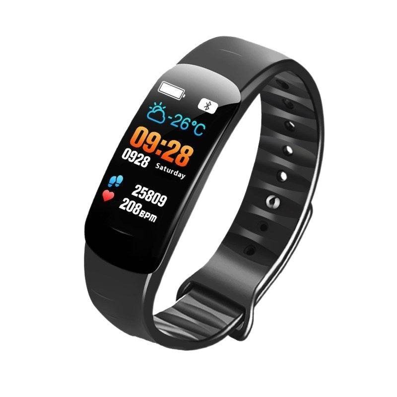 C1 Blood Pressure Heart Rate Waterproof Smart Watch - HOPE Athlete Apparel & Wellness 