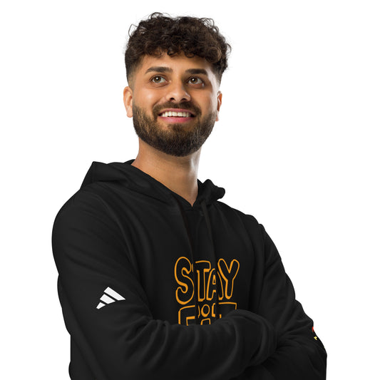 Men's Adidas Fleece Hoodie - Stay Fit and Stylish -