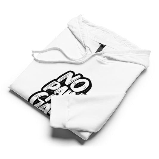 Men's Adidas Fleece Hoodie - No Pain No Gain for Comfort and Performance -