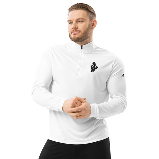 Men's Adidas Pullover - Stylish Quarter Zip Performance Wear for Comfort and Style -