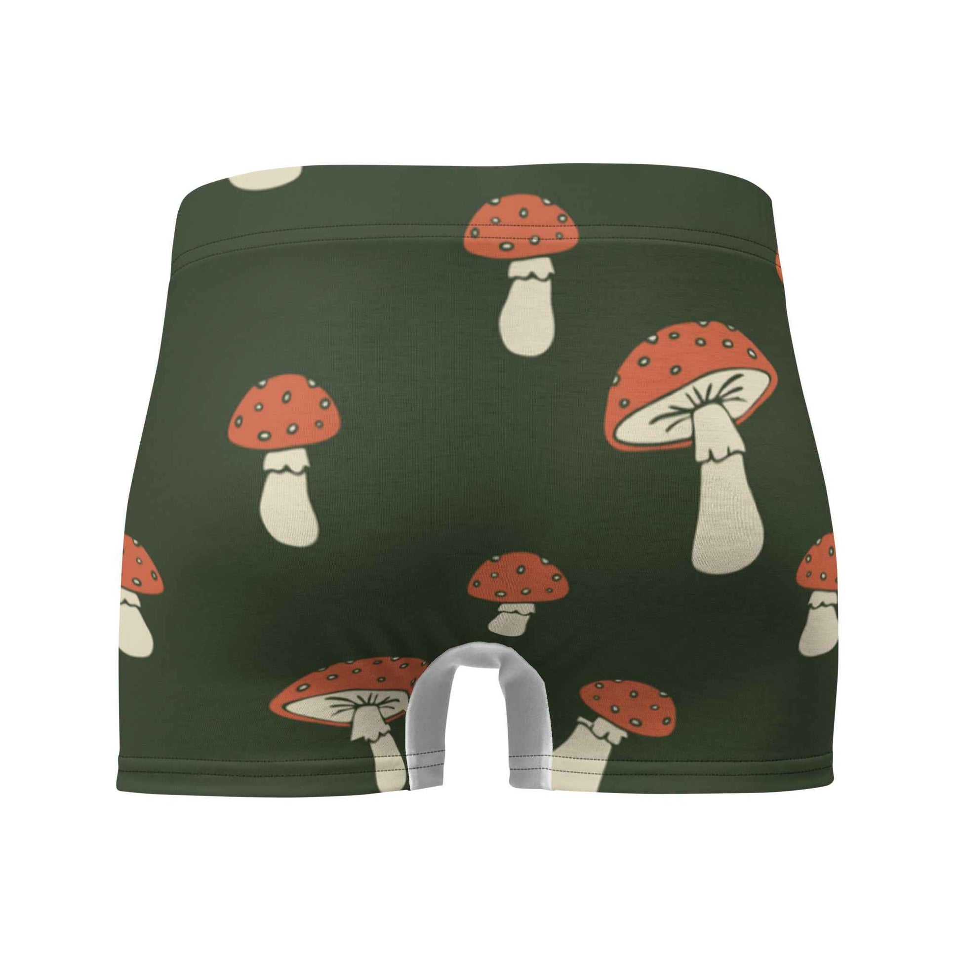Men's Boxer Briefs with Mushroom Design for Ultimate Performance and Support