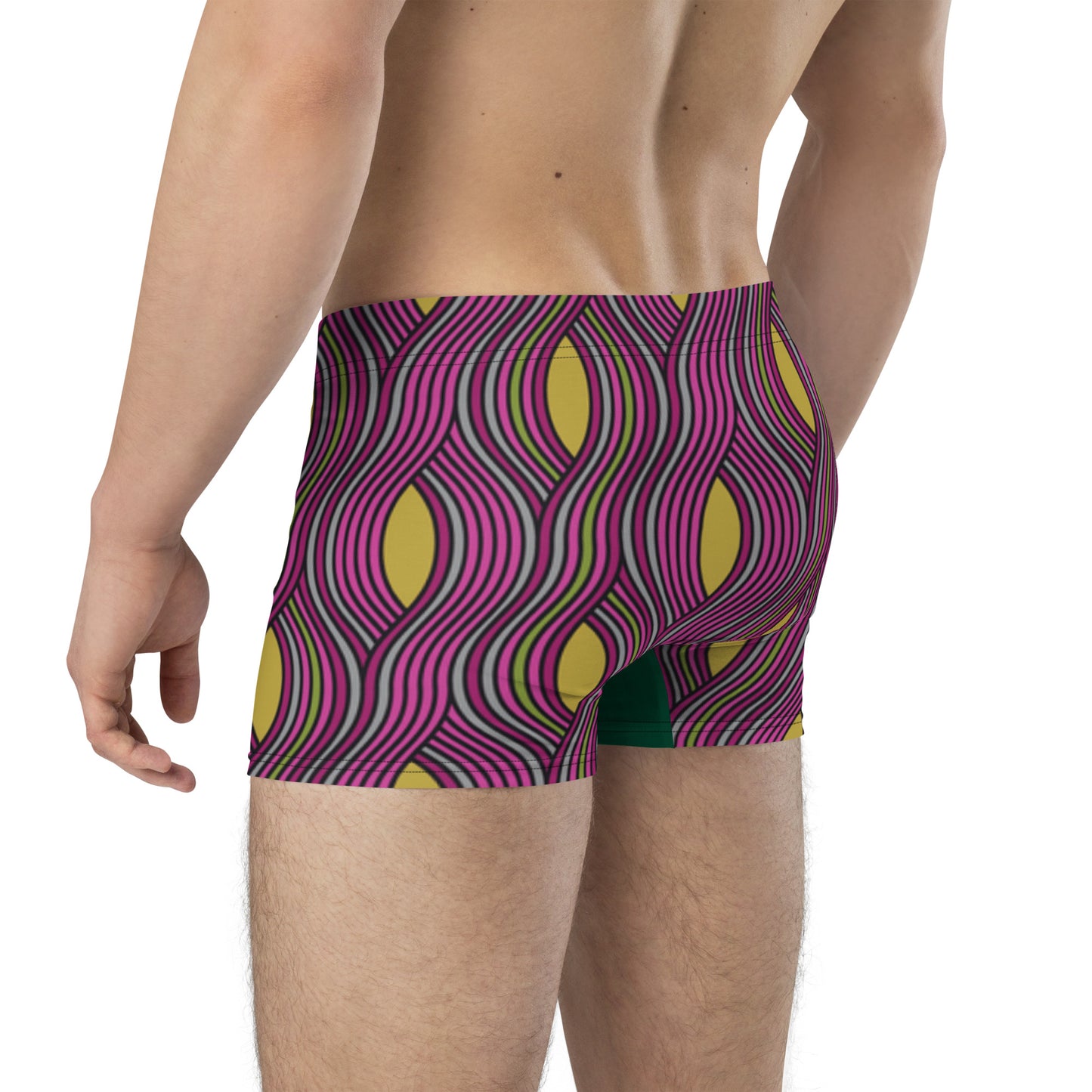 Men's Boxer Briefs Muscles Pattern- Supportive Underwear