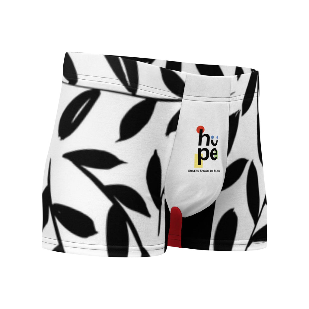Men's Leaf Pattern Boxer Briefs for Ultimate Comfort and Support - HOPE Athlete Apparel and Wellness