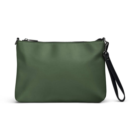 Men's Olive Green Crossbody Bag for Everyday Use -