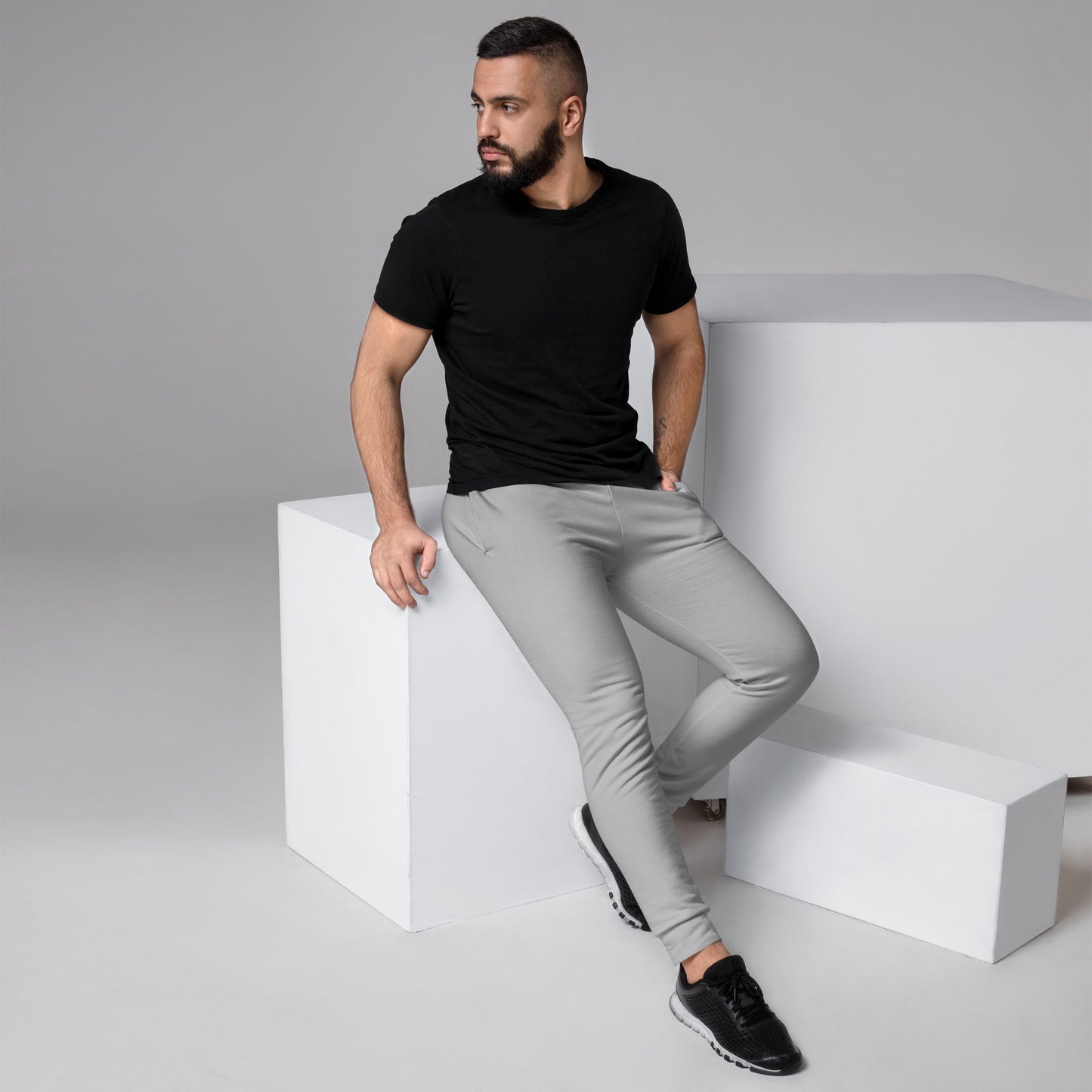 Men's Light Gray Joggers | Comfortable Athletic Wear