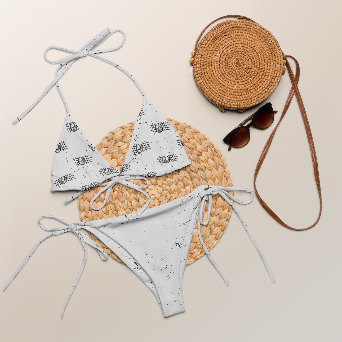 Recycled String Bikini - Eco-Friendly Swimwear for Bikini Lovers