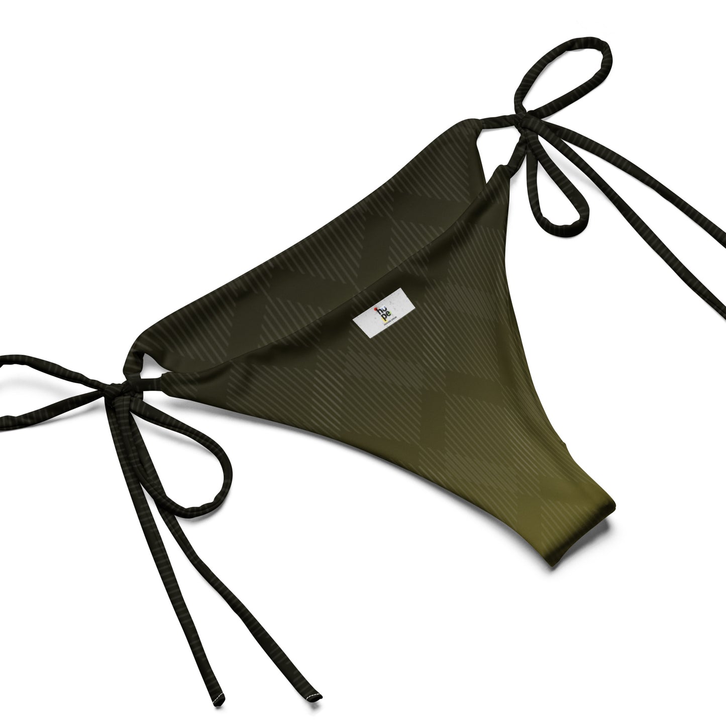 Olive Green String Bikini | Eco-Friendly Swimwear for Women