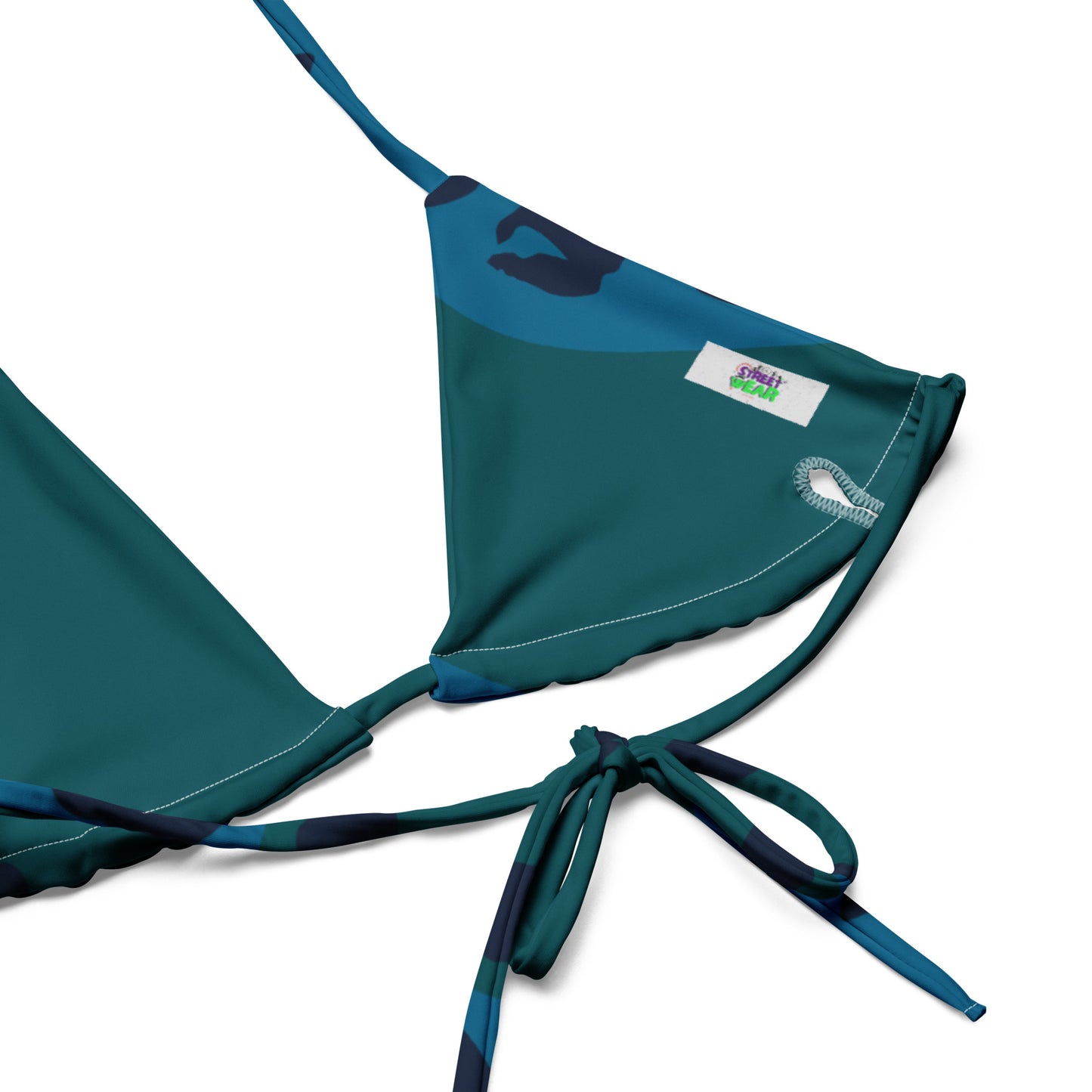 Green & Blue Bikini Set | Deep Ocean Collection | Sustainable Swimwear