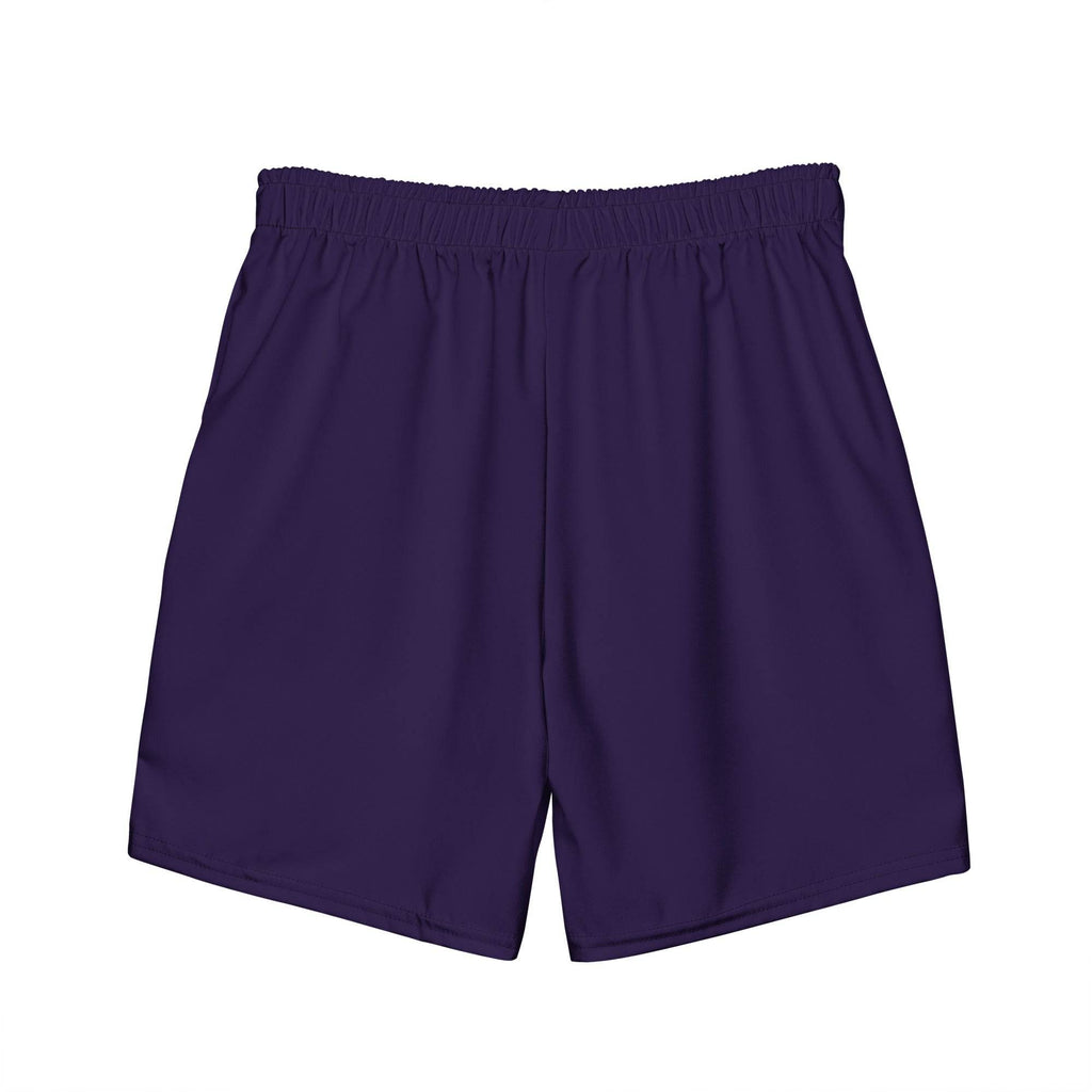 Eco-Friendly Swim Trunks in Dark Purple - Sustainable Style  - HOPE Athlete Apparel and Wellness