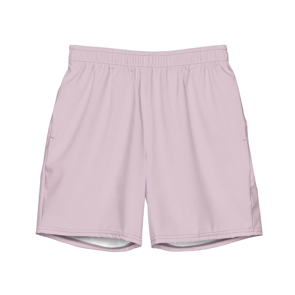 Eco-Friendly Swim Trunks in Light Purple - Sustainable Recycled Beachwear  - HOPE Athlete Apparel and Wellness
