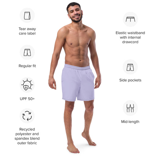 Eco-Friendly Recycled Swim Trunks Lily - Performance Swimwear