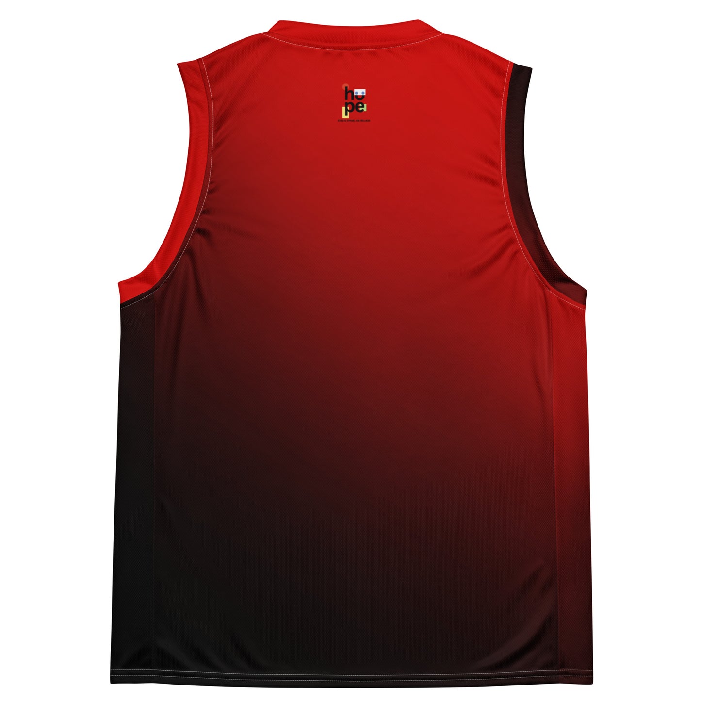 Men's Basketball Jersey Red & Black Summer Collection | Recycled Jerseys
