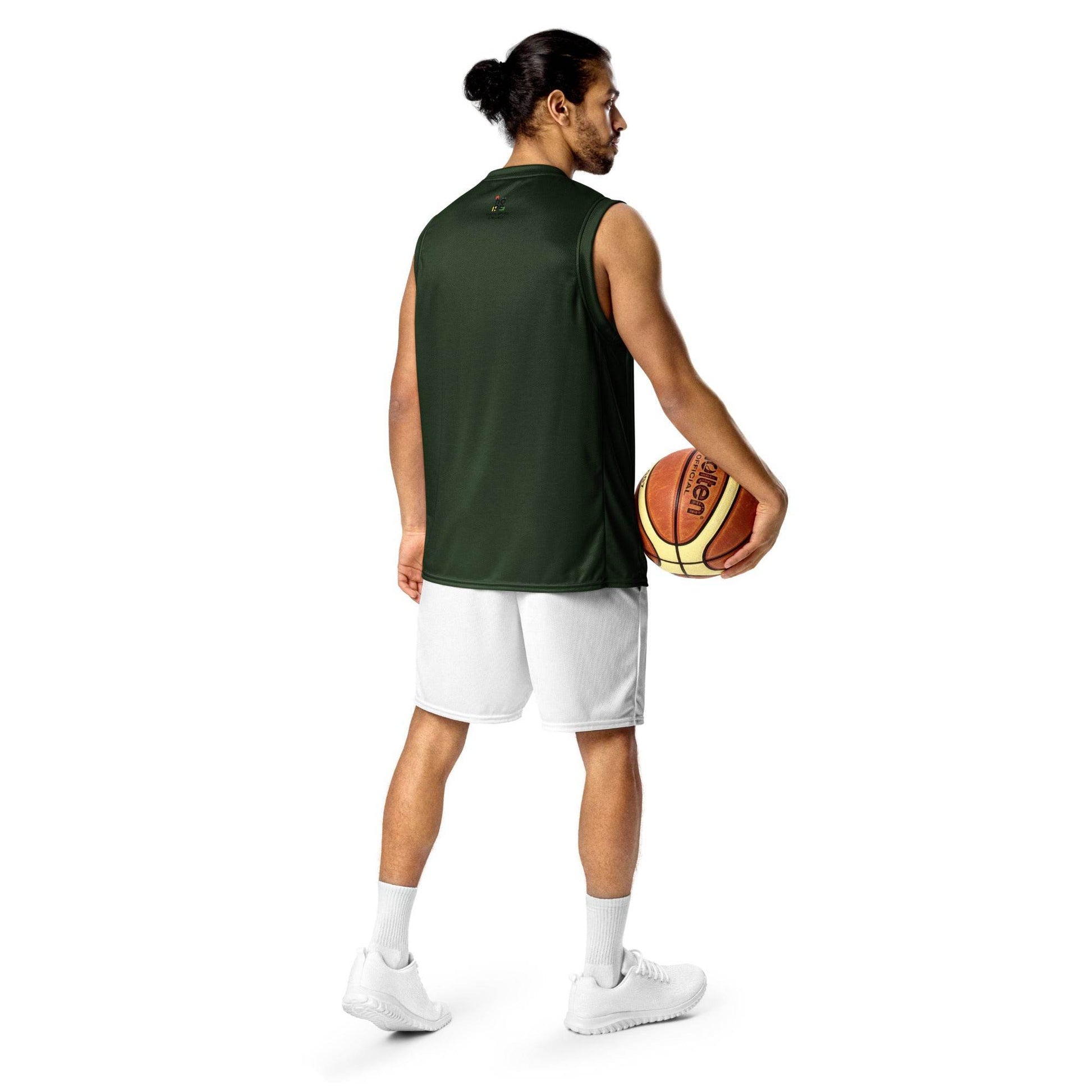 Men's Recycled Basketball Jersey - Eco-Friendly Jersey for Sustainable Sportswear -